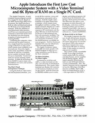 Apple-1 handout